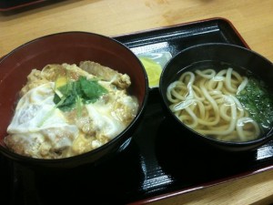 福岡市中央区｜麺屋よし田　カツ丼セット